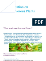 On Insectivorous Plants