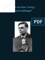 Quien Era Alan Turing y Charles Babbage