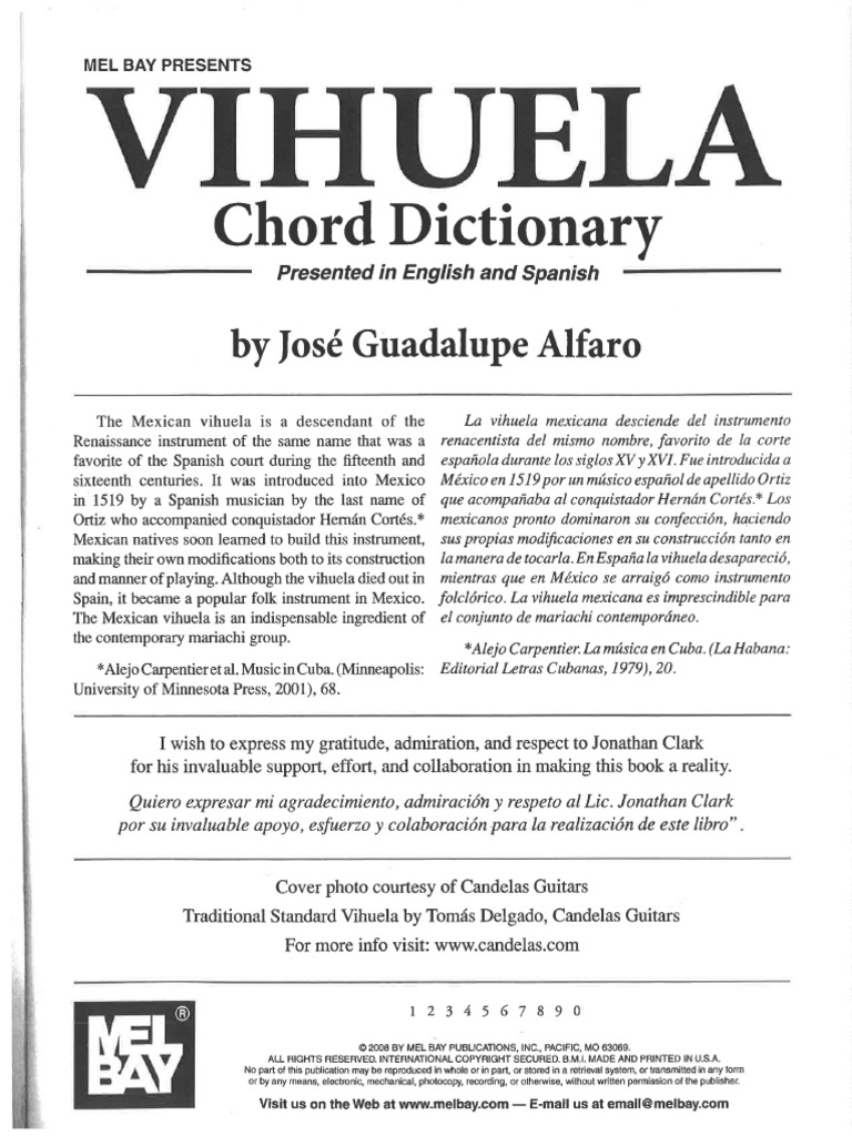 Vihuela Chord Book PDF