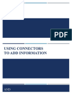 Edited - Connectors To Add Information