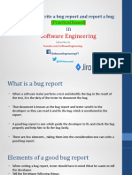 How To Write A Bug Report