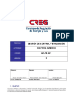 GC-PR-001 Control Interno