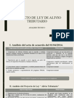 Ayuda Memoria CCLP - Proyecto de Ley Alivio Tributario