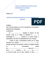 Estimacion Judicial de Honorarios