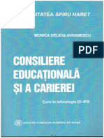 Consiliere Educationala - Curs IFR (99p)