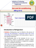 Chapter 1. Basic Concepts in Refrigeration