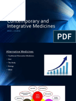 Contemporary and Integrative Medicine
