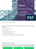 New Rules of Conduct Webinar Presentation Slides 190122