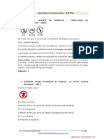 Mais QuestÃ Es Comentadas Aula 05 Legis Transito PRF Engenharia e Sinalizacao v1