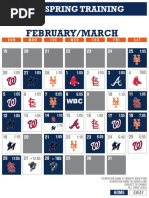 Houston Astros 2023 Spring Training Schedule