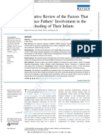 Integrative Review of The Factors That in Uence Fathers' Involvement in The Breastfeeding of Their Infants