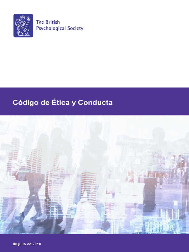 BPS Code of Ethics and Conduct (Updated July 2018) | PDF | Sicología ...