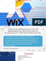 2.1 A Pagina Web WIX Alumnos