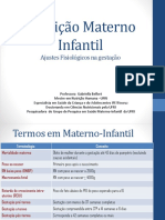 Nutrição materno-infantil: ajustes fisiológicos na gestação