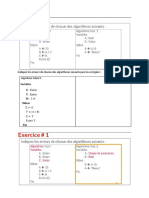 ALGOrithme Exercices Expliqués PDF
