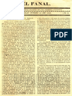 El Fanal - Periódico (Venezuela, 23 de Enero de 1830)