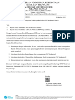 1065 Undangan Peserta Kegiatan Lokakarya Kurikulum PSP Angkatan I Dan II