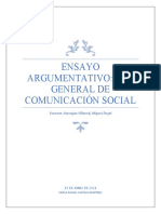 Ensayo Argumentativo