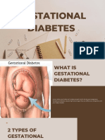 Gestational Diabetes 