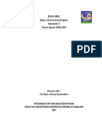 Buku MKK Basic Clinical Examination TA. 2020 2021 Opt
