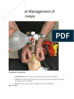 Prehospital Management of Difficult Airways