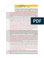 Questionário sobre riscos de motoristas de caminhão