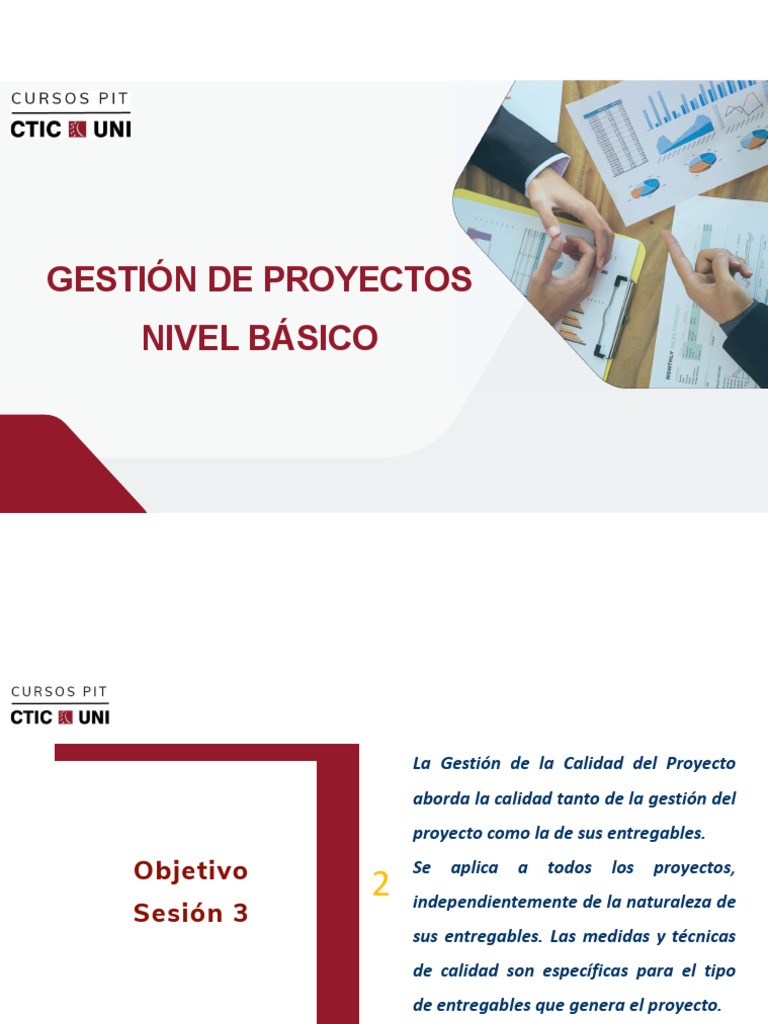 03-2 Gestión de La Calidad | PDF | Gestión de proyectos | Business