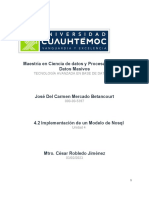 4.2 Implementación de Un Modelo de NoSQL