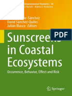 Sunscreens in Coastal Ecosystems: Antonio Tovar-Sánchez David Sánchez-Quiles Julián Blasco Editors