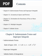 Chapter 8 Indeterminate Forms and Improper Integrals