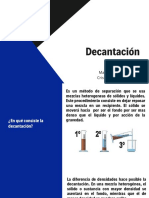 DECANTACIÓN