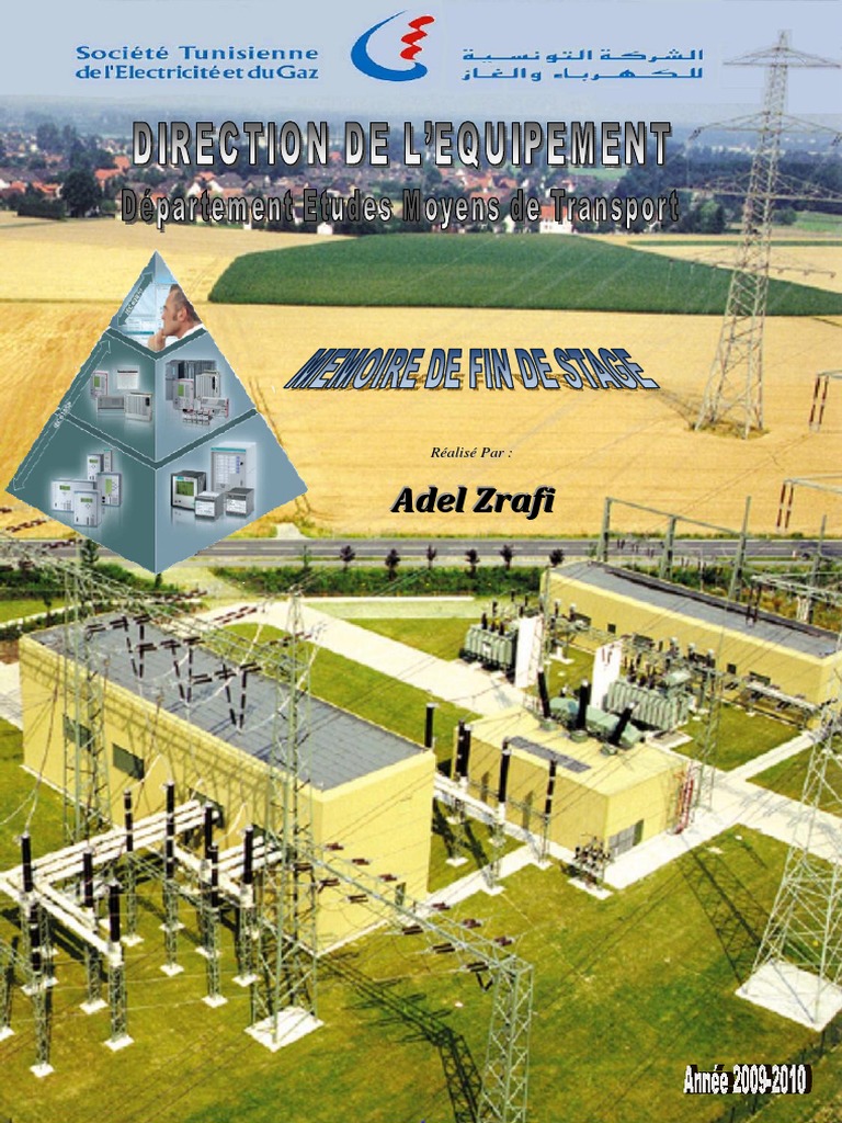 Rapport de stage à la STEG | PDF | Centrale électrique | Réseau électrique