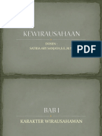 Kewirausahaan Bab I
