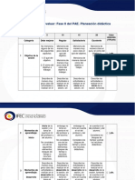 Actividad 2 - Rúbrica Planeación Didáctica