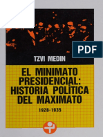 El Minimato Presidencial Historia Política Del Maximato