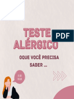 Teste alérgico para cílios: o que você precisa saber