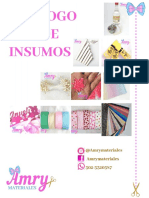 Catalogo de Insumos y Mas Amry Materiales 030422