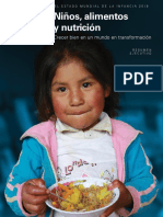 EMI de 2019 Ninos Alimentos Nutricion