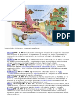 Las Principales Civilizaciones Mesoamericanas