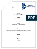 Creación de Grupo de Trabajo y Compartición de Recursos Con Una Memoria Usb