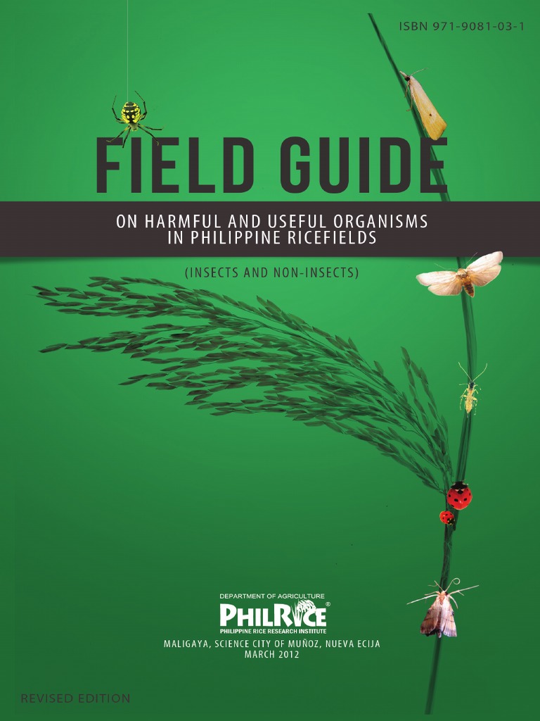 Field Guide On Harmful and Useful Organisms in Philippine Ricefields