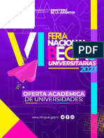 Oferta Academica VI Feria de Becas Universitarias