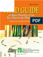 Field Guide On Major Disorders of The Rice Plant in The Philippines