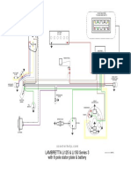 Rectifier wiring diagram for Lambretta Li125 & Li150 scooter