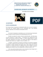 Documento Alteraciones Del Aparato Auditivo 2022