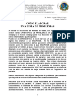 Cómo Elaborar Una Lista de Problemas