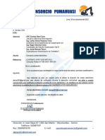 Carta N°004-2022-CP - Comunica Correo