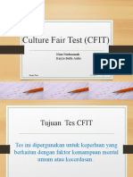 Culture Fair Intelegence Test