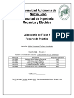 Reporte #3 Laboratorio de Fisica