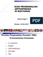Kebijakan Leptospirosis Dikab Banyumas DR Any 2013